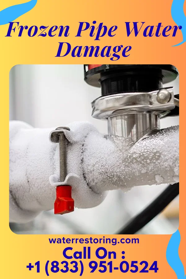 Frozen Pipe Water Damage in Park Forest Village, PA
